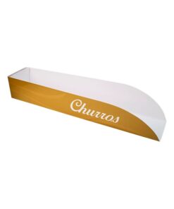Churros Balcão Dourado- 16 x 3 x 2,7 cm - 100 Unidades