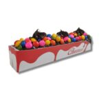 Churros Balcão Vermelho Gota- 16 x 3 x 2,7 cm - 100 Unidades - Imagem 3