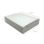 Embalagem para Combinados sem Visor GG Branco - 23 x 18 x 4 cm - 100 Unidades - Imagem 4