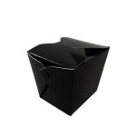 Embalagem Box Preto M - 8,5 x 6,5 x 8 cm - 100 Unidades