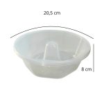 Forma para Pudim GG (1100 ml) - Ø 20,5 x 8 cm - 5 Unidades - Imagem 2