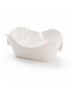 Embalagem para Batata Recheada ou Porções Branca - 8 x 5 x 6 cm - 100 Unidades