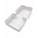 Embalagem para Batata Suíça Quadrada Branca - 16 x 16 x 5 cm - 100 Unidades - Imagem 4