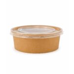 Embalagem Bowl Kraft 500ml - 14,5 cm x 4,8 cm - 50 Unidades - Imagem 3