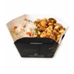 Embalagem Bowl Gourmet 750 ml Preto  – 14,5 x 12,5 x 5,5 cm – 100 Unidades -