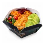 Embalagem Bowl Gourmet 750 ml Azul Escuro  – 14,5 x 12,5 x 5,5 cm – 100 Unidades -