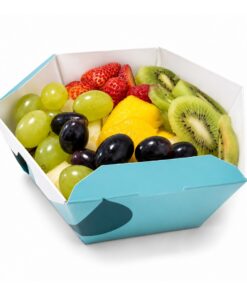Embalagem Bowl Gourmet 750 ml Azul Claro  – 14,5 x 12,5 x 5,5 cm – 100 Unidades -