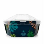 Kit Bowl Gourmet 750 ml Azul Escuro   – 14,5 x 12,5 x 10 cm – 100 Unidades -
