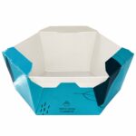 Embalagem Bowl Gourmet 750 ml Azul Claro  – 14,5 x 12,5 x 5,5 cm – 100 Unidades - - Imagem 2