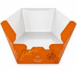 Embalagem Bowl Gourmet 750 ml Laranja  – 14,5 x 12,5 x 5,5 cm – 100 Unidades - - Imagem 3